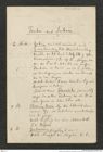Nachlass Franz Steindachner, Inventarliste von Josef Pancic an Franz Steindachner, Inv.Nr. 381.01, Seite 1
